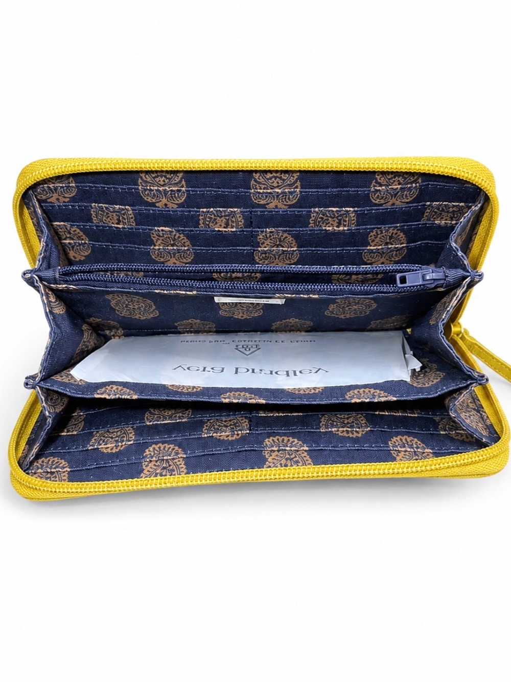 Vera Bradley Continental Wallet – Golden Olive  – NWT - Picture 4 of 4